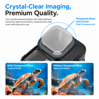 Waterproof Diving Housing Case for Insta360 Ace Pro 2 | Heavy-Duty Metal Underwater Cover