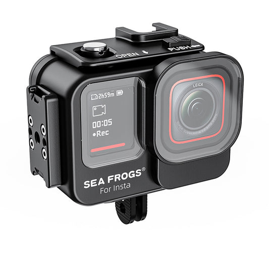 Waterproof Diving Housing Case for Insta360 Ace Pro 2 | Heavy-Duty Metal Underwater Cover