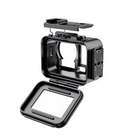 xkodak 60m/196ft Aluminum Alloy Waterproof Housing Case for DJI Osmo Action 4/5/6 with Optical Glass Lens & Cold Shoe