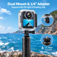 60m Waterproof Case Cover for DJI Osmo Action / Osmo 360 Camera – High-Transmittance Underwater Housing Case