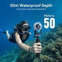 xkodak SF Invisible Dive Case for Insta 360 X6 (50m/164ft)
